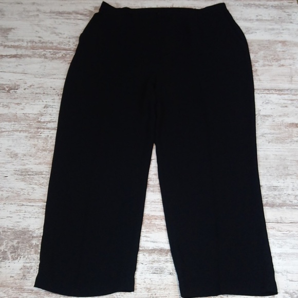 Drapers and Damon's Petite Black Dress Pants - Picture 1 of 8